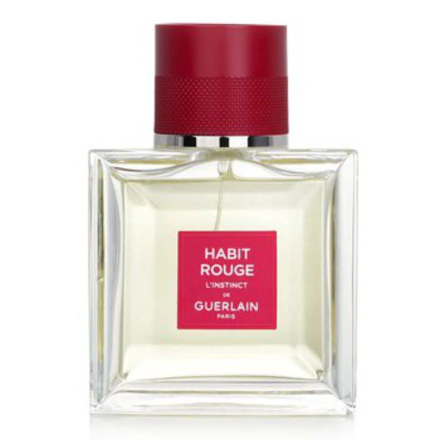 商品Guerlain|Men's Habit Rouge L'Instinct Intense EDT Spray 1.6 oz Fragrances 3346470304987,价格¥323,第1张图片