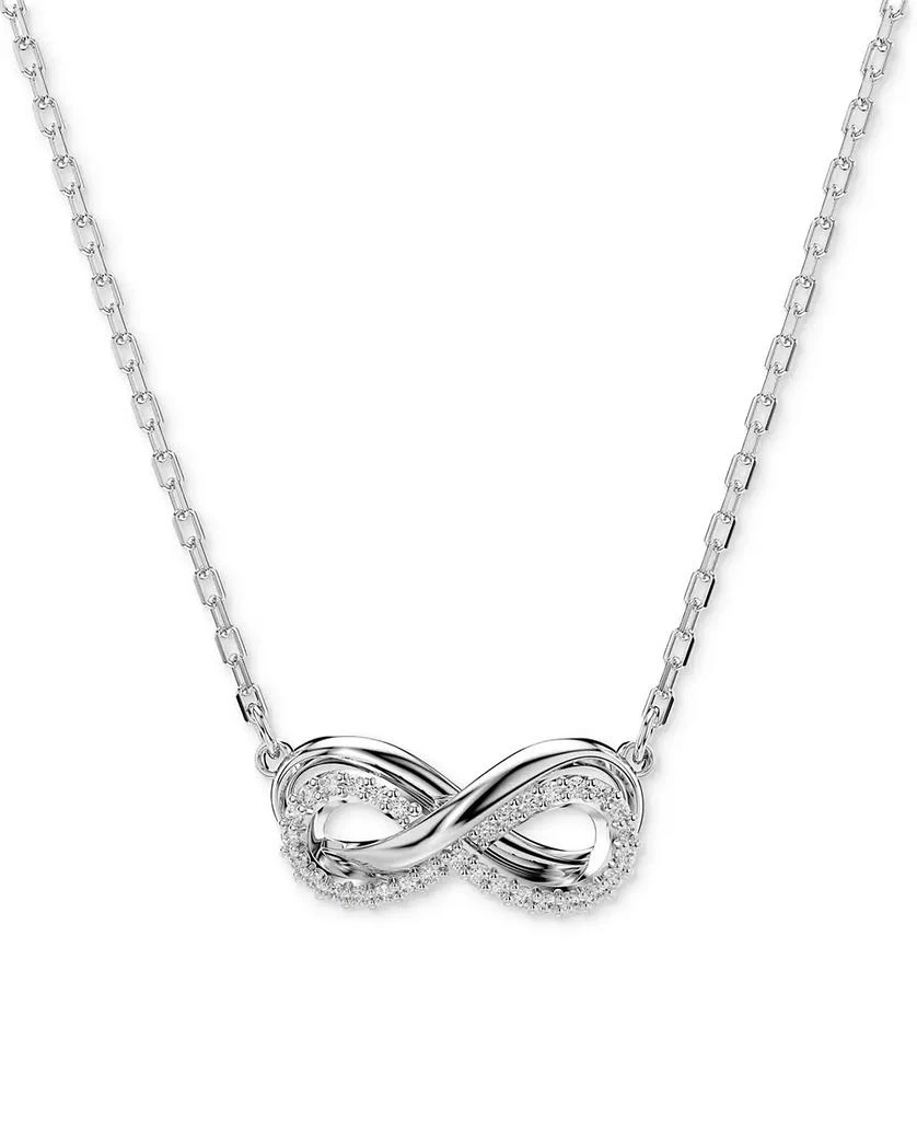 商品Swarovski|Hyperbola Infinity Pendant Necklace, 15" + 2-3/4" extender,价格¥623,第1张图片