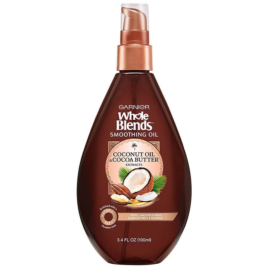 商品Garnier Whole Blends|Smoothing Oil with Coconut Oil & Cocoa Butter Extracts,价格¥52,第1张图片