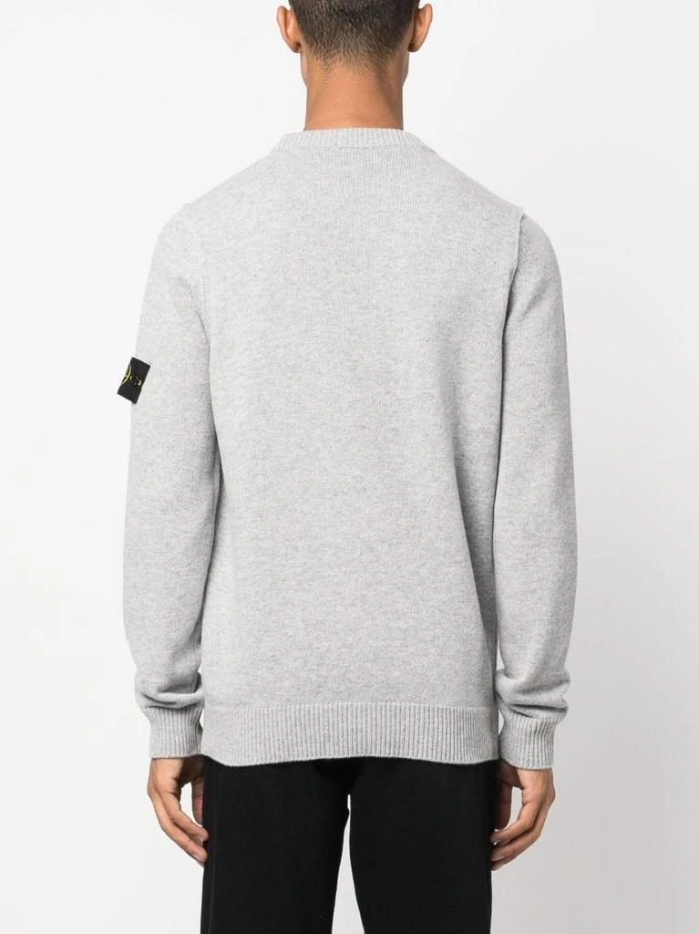 商品Stone Island|STONE ISLAND - Wool Pullover With Logo,价格¥2345,第2张图片详细描述