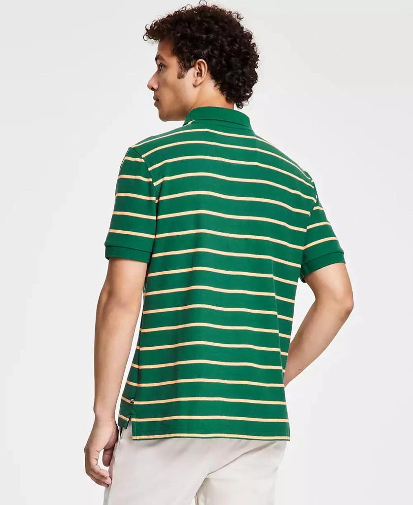 商品Nautica|Men's Classic-Fit Striped Performance Deck Polo,价格¥184,第2张图片详细描述