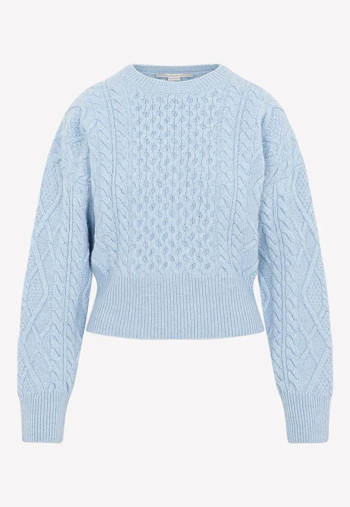 商品Stella McCartney|Aran Cable Knit Sweater in Virgin Wool,价格¥3654,第1张图片