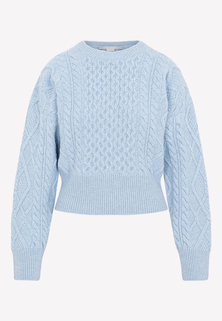 商品Stella McCartney|Aran Cable Knit Sweater in Virgin Wool,价格¥3689,第1张图片