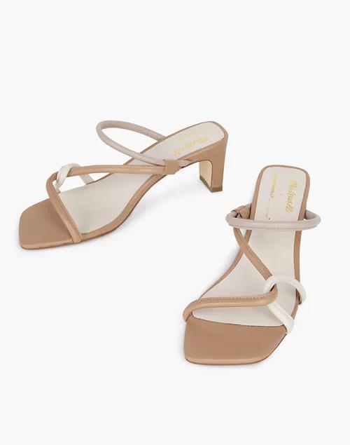 Madewell x Intentionally Blank Willow Sandals in Clay Combo商品第4张图片规格展示