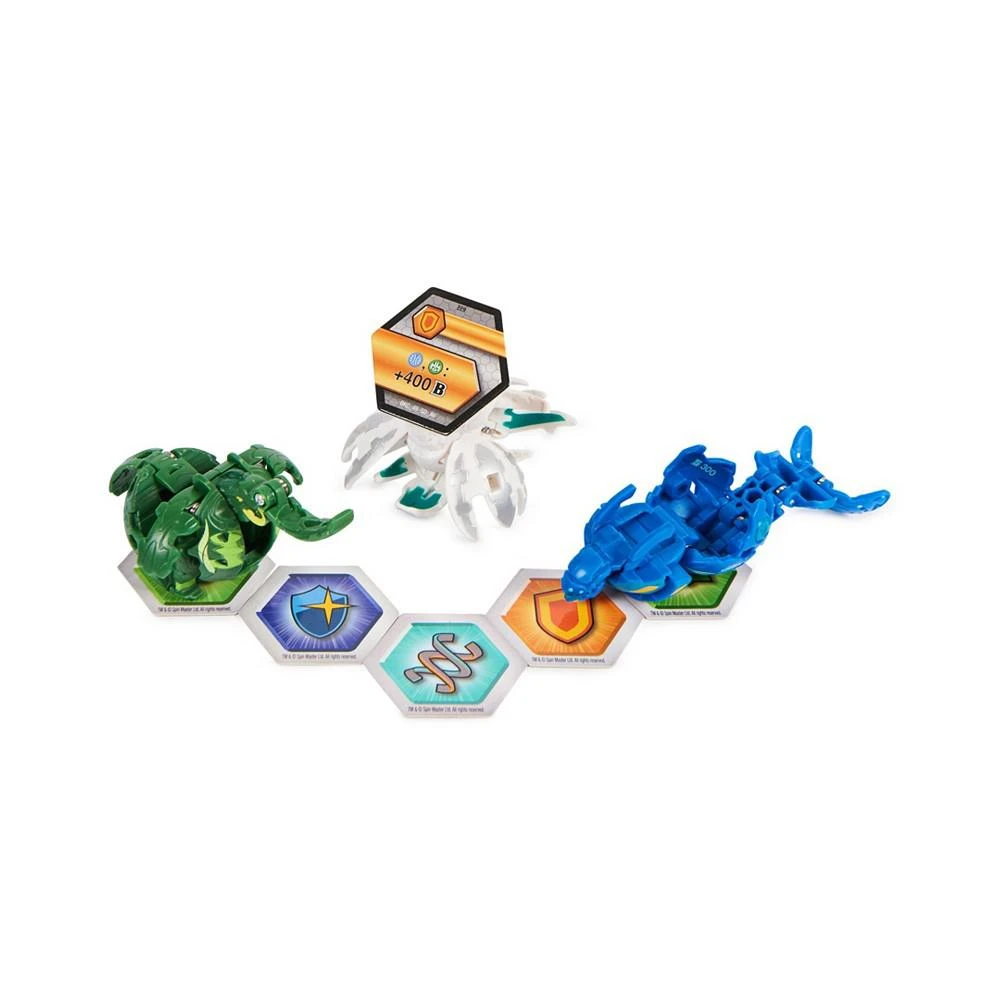 商品Bakugan|Legends Starter 3-Pack, Krakelious Ultra with Centipod and Maxodon, Collectible Action Figures, Ages 6 and up,价格¥78,第3张图片详细描述