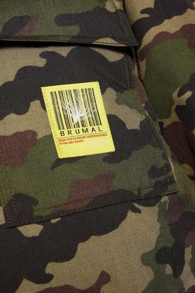 商品BRUMAL|Oversized camouflage shell hooded down parka,价格¥3817,第4张图片详细描述