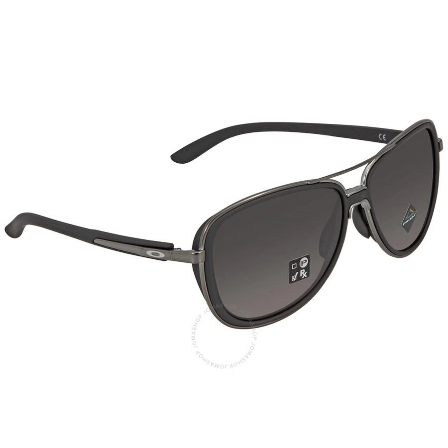 商品Oakley|Split Time Prizm Grey Gradient Pilot Ladies Sunglasses OO4129 412917 58,价格¥894,第2张图片详细描述