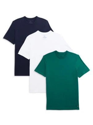 商品Tommy Hilfiger|男士纯棉圆领T恤，3件装,价格¥150,第1张图片