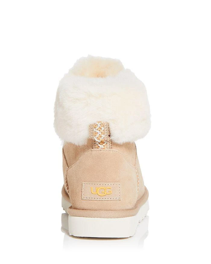 商品UGG|UGG® Women's Classic Mini Alpine Shearling Lined Boots,价格¥718,第5张图片详细描述