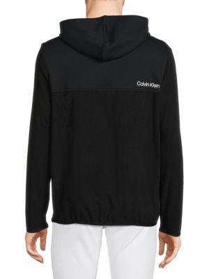 商品Calvin Klein|Hallmark Polar Fleece Hoodie,价格¥290,第4张图片详细描述