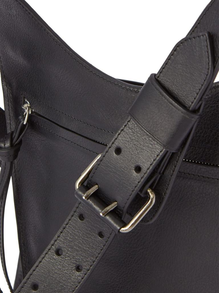 Pocket Soft Leather Shoulder Bag商品第3张图片规格展示