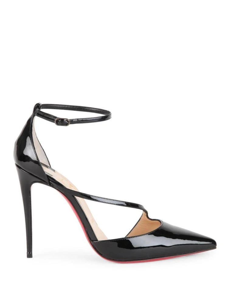 商品Christian Louboutin|Fliketta 85 Patent 真皮高跟鞋,价格¥5937,第5张图片详细描述