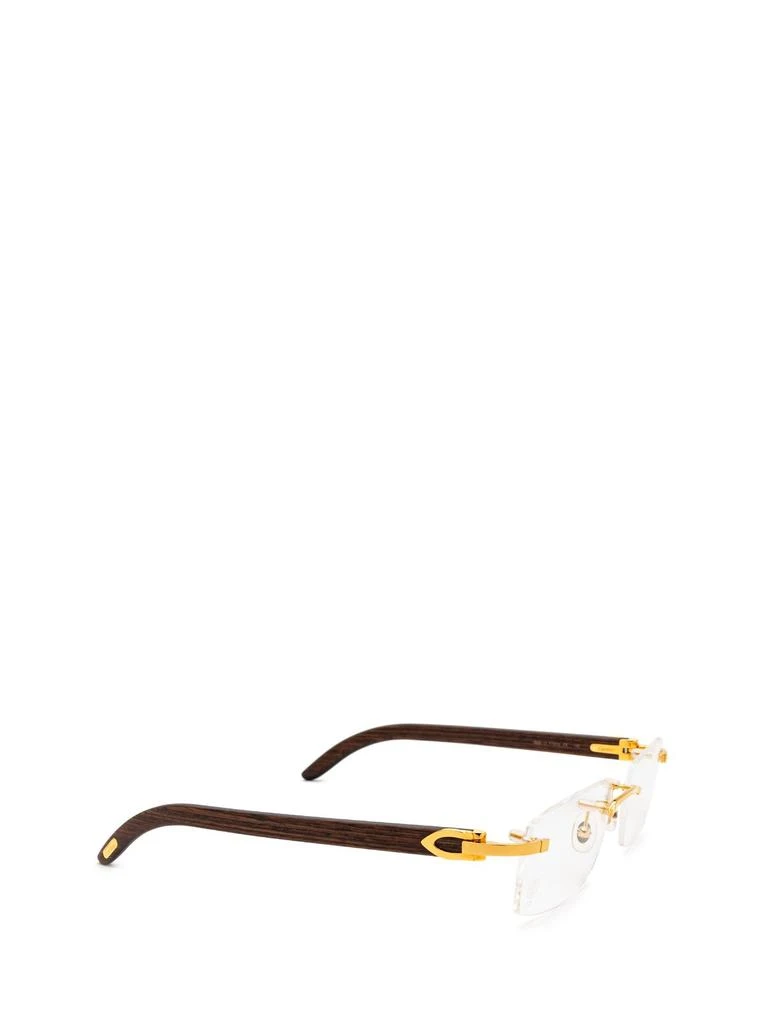 商品Cartier|Cartier Rimless Rectangular Frame Glasses,价格¥17258,第2张图片详细描述