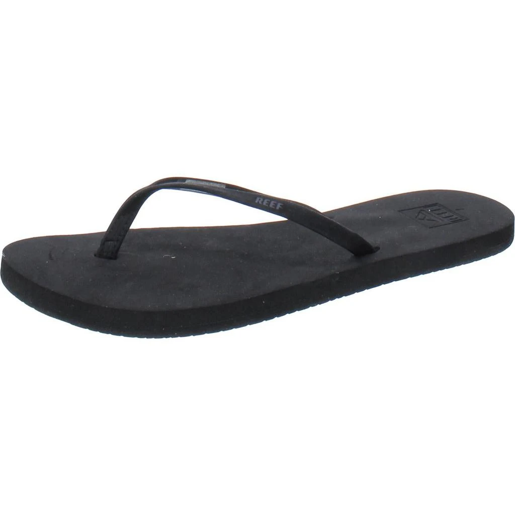 商品Reef|Reef Womens Bliss Nights Faux Leather Flip-Flops,价格¥140,第1张图片