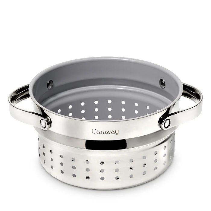 商品Caraway|Stainless Steel Nonstick Saucepan Steamer,价格¥412,第1张图片详细描述