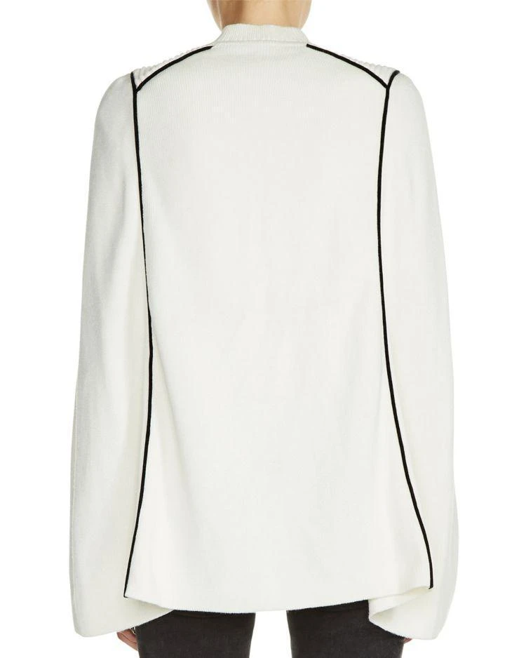 商品Maje|Milford Zip-Front Cape Sweater,价格¥2110,第2张图片详细描述