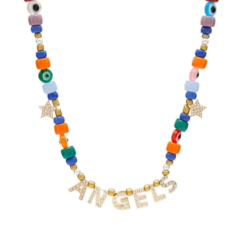 商品Palm Angels|Palm Angels Angels Beaded Necklace,价格¥1184,第1张图片