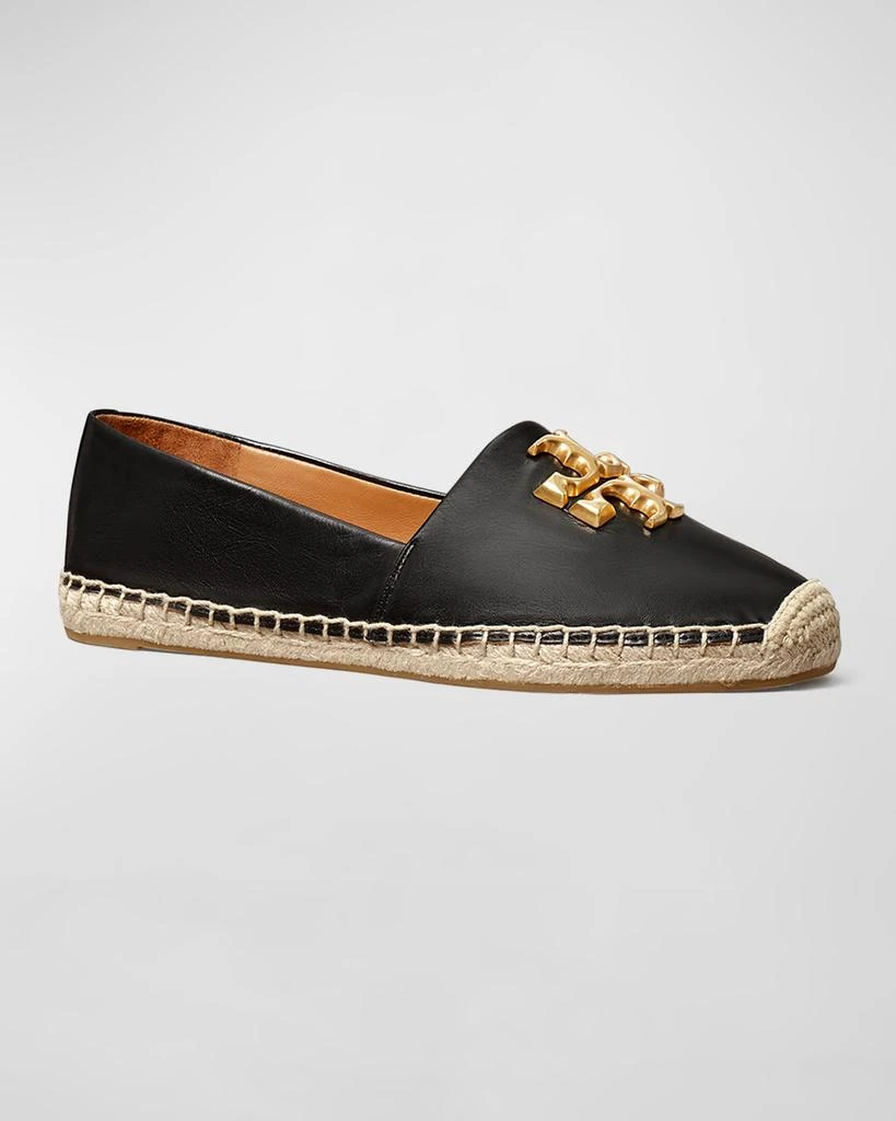 商品Tory Burch|Eleanor Leather Medallion Loafer Espadrilles,价格¥985,第2张图片详细描述