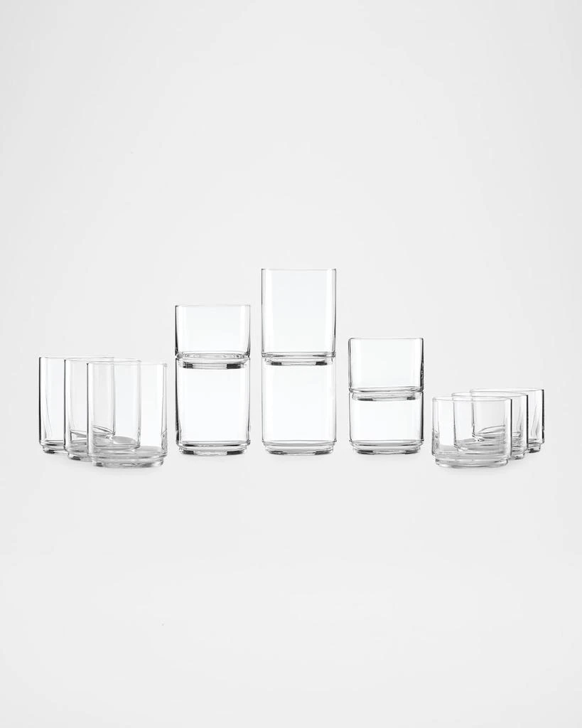 商品Lenox|Tuscany Classics Stackable Tall & Short Glasses, Set of 12,价格¥1109,第1张图片