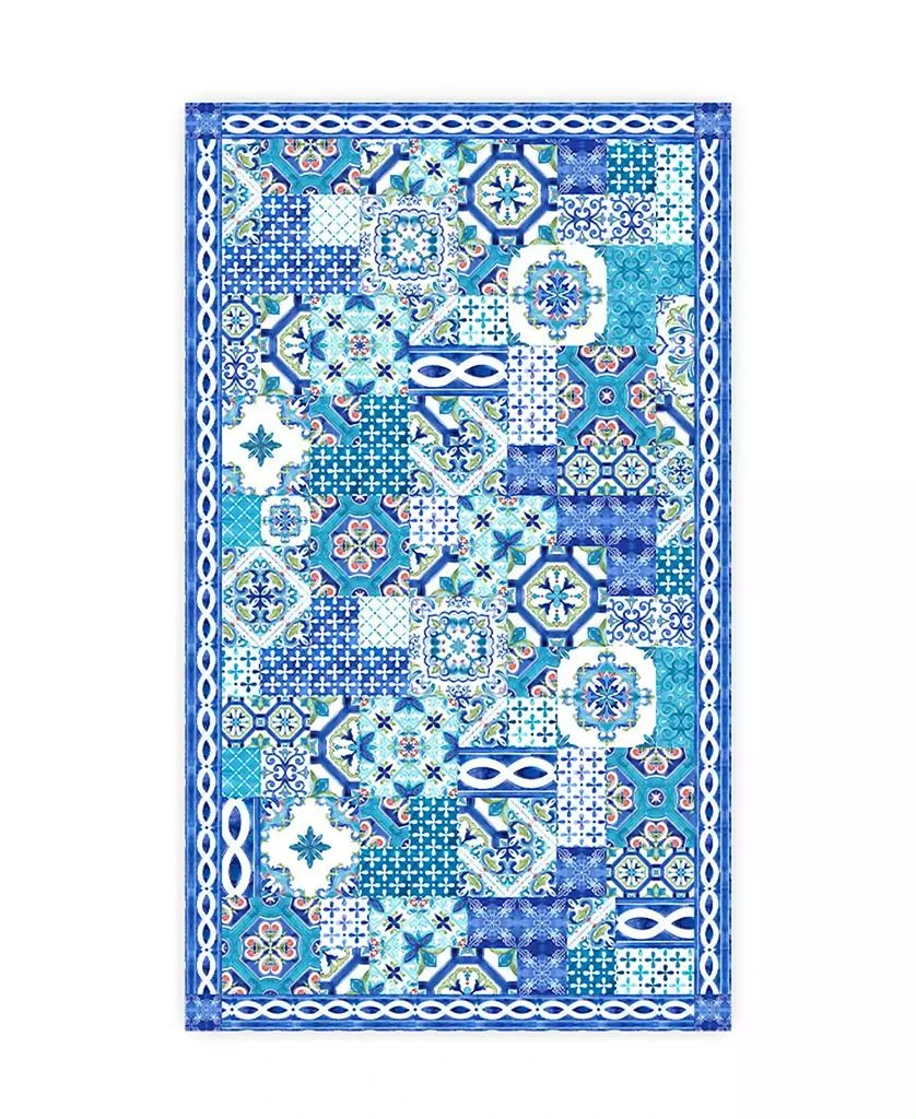 商品Laural Home|Callisto Tiles Tablecloth,价格¥739,第1张图片