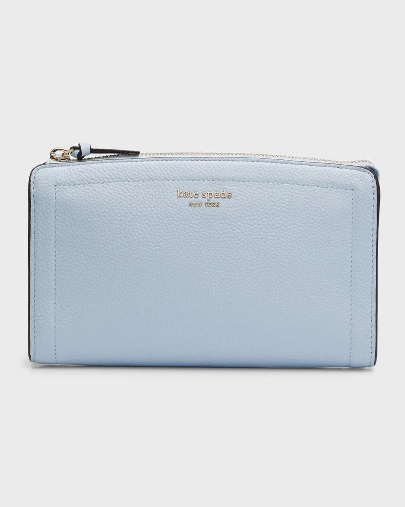 商品Kate Spade|knott small pebbled leather crossbody bag,价格¥1231,第1张图片