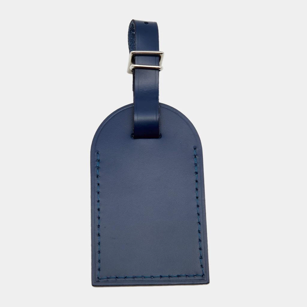 商品[二手商品] Louis Vuitton|Louis Vuitton Blue Leather Luggage Name Tag,价格¥1440,第2张图片详细描述