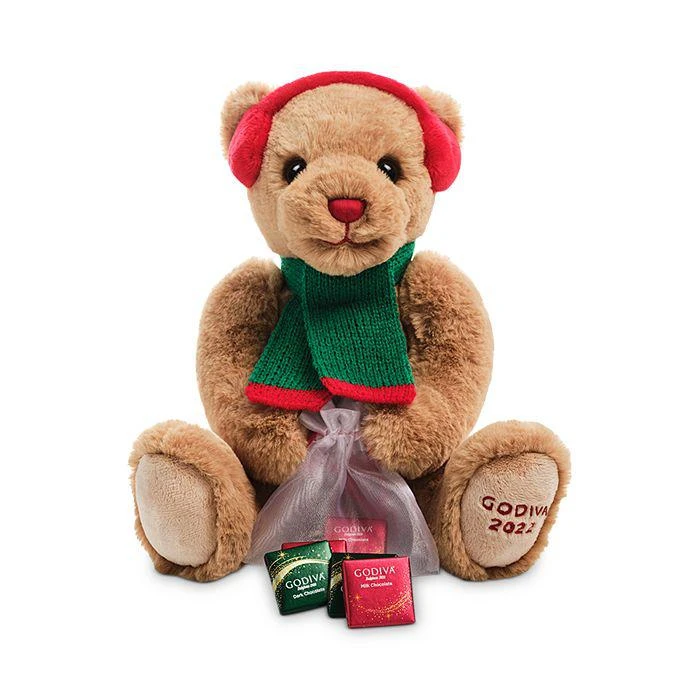 商品Godiva|Holiday Plush Bear & Chocolates,价格¥261,第2张图片详细描述