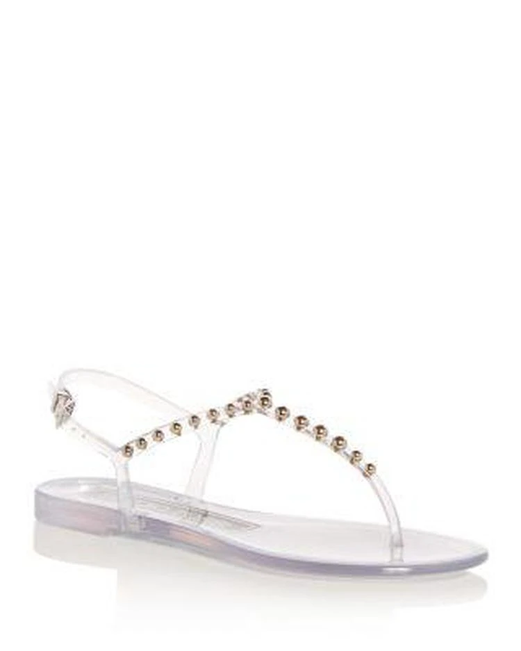 商品Sergio Rossi|Women's Khata Stud T-Strap Sandals,价格¥749,第1张图片