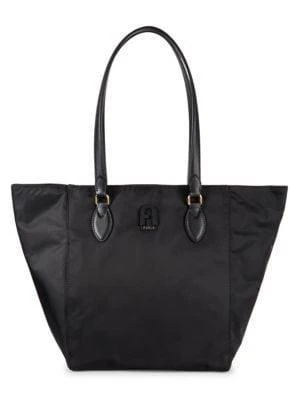 商品Furla|Logo Leather Tote,价格¥1351,第1张图片