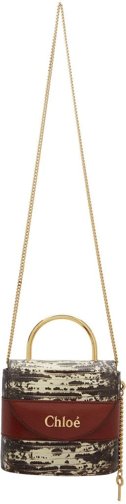 商品Chloé|Brown Small Aby Lock Chain Bag,价格¥7331,第1张图片