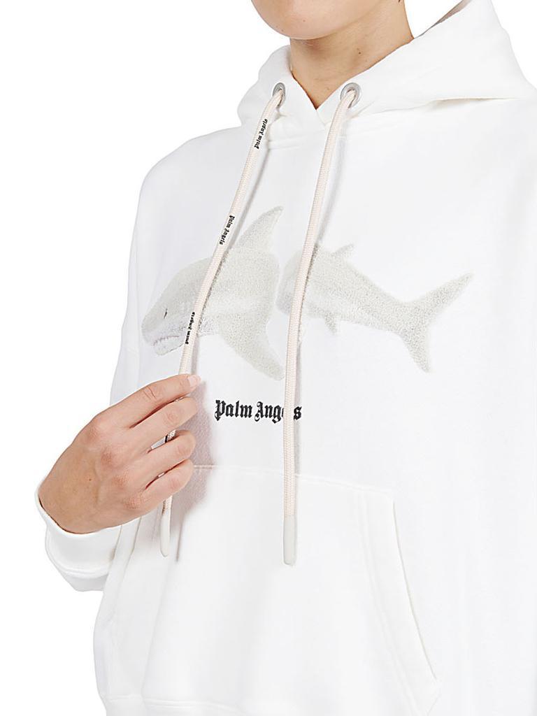 商品Palm Angels|PALM ANGELS X TESSABIT - Shark Cotton Hoodie,价格¥6651,第5张图片详细描述