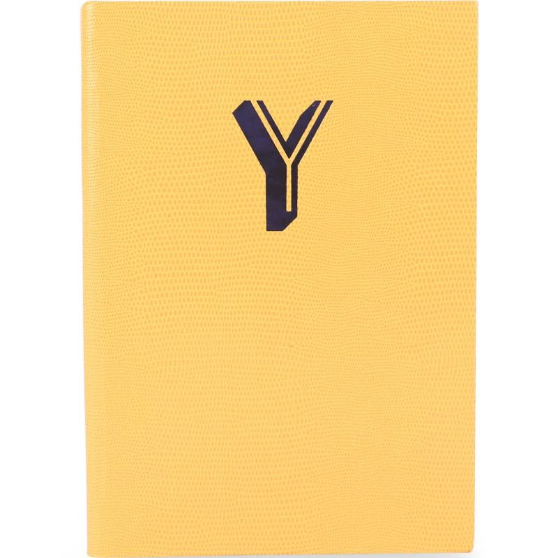 商品Sloane Stationery|Letter y designer notebook in yellow,价格¥397,第1张图片