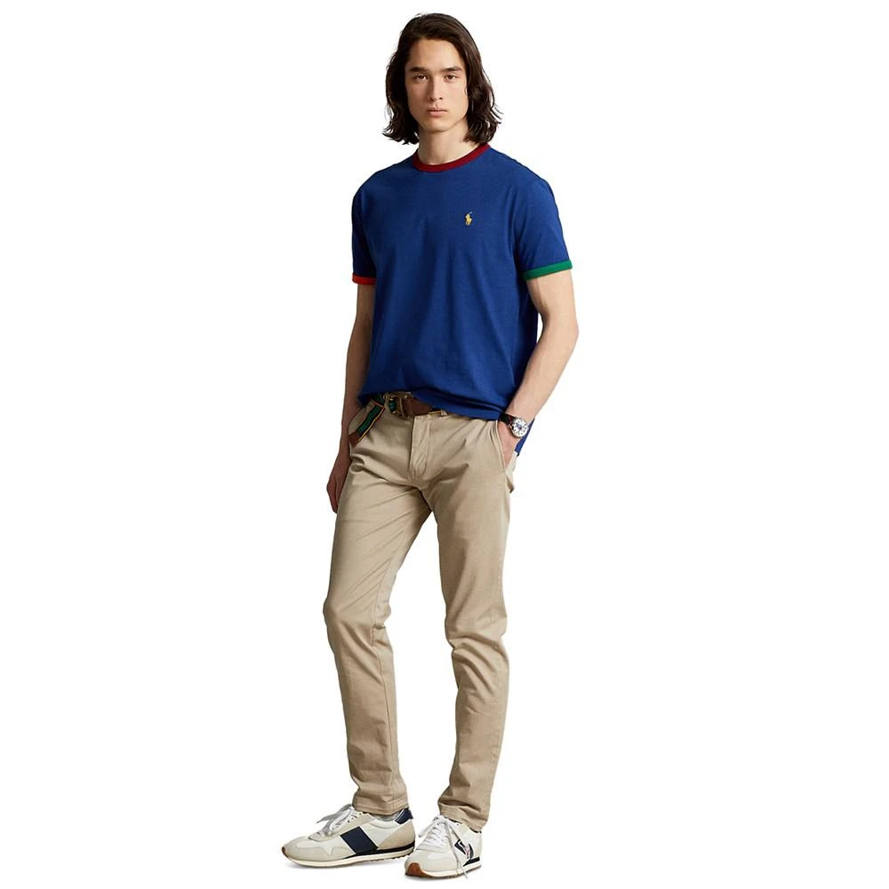 商品Ralph Lauren|Men's Classic-Fit Jersey Crewneck T-Shirt,价格¥147,第4张图片详细描述