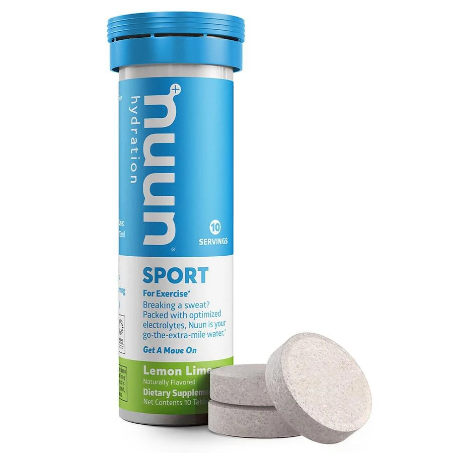 商品nuun|Sport Electrolyte Drink Tablets Lemon Lime,价格¥67,第2张图片详细描述