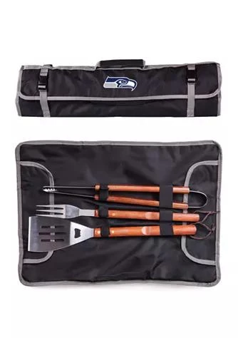 商品ONIVA|Nfl Seattle Seahawks 3 Piece Bbq Tote Grill Set,价格¥558,第1张图片