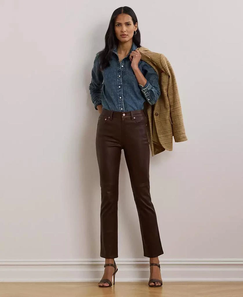 商品Ralph Lauren|Women's Classic-Fit Denim Shirt,价格¥553,第4张图片详细描述