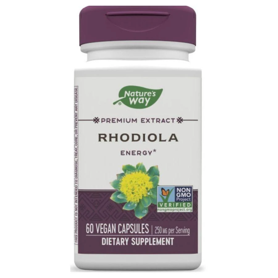 商品Nature's Way|Rhodiola Energy Vegan Capsules,价格¥166,第1张图片