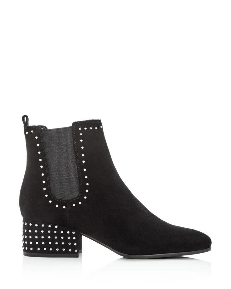 商品Marc Fisher|Women's Tango Studded Suede Block Heel Booties,价格¥729,第2张图片详细描述