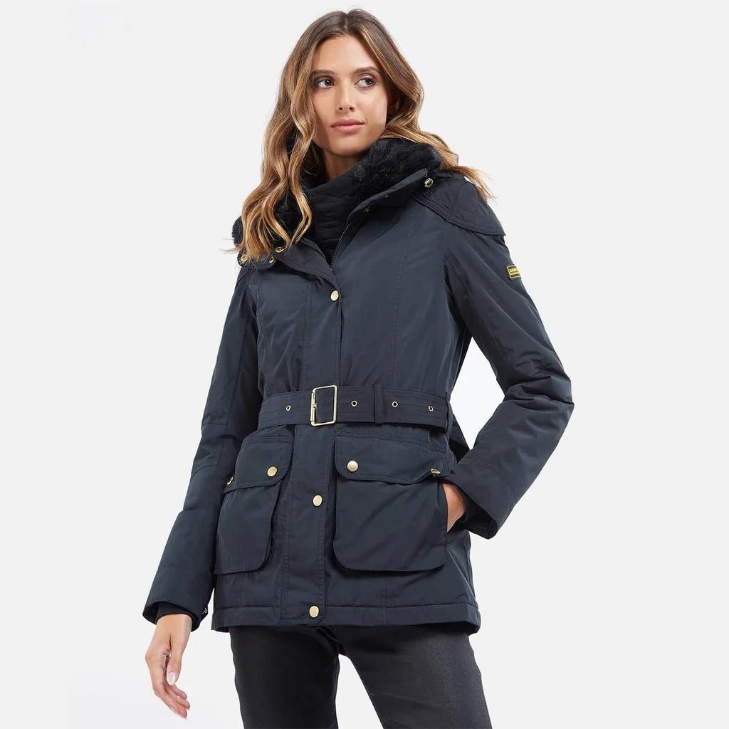 商品Barbour|Barbour International Women's Bowden Jacket - Black,价格¥1662,第1张图片