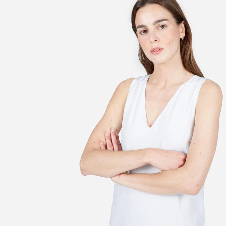 商品Everlane|Everlane 真丝无袖V领连衣裙,价格¥369,第3张图片详细描述