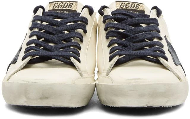 商品Golden Goose|SSENSE Exclusive White Super SSTAR 运动鞋,价格¥4231,第2张图片详细描述