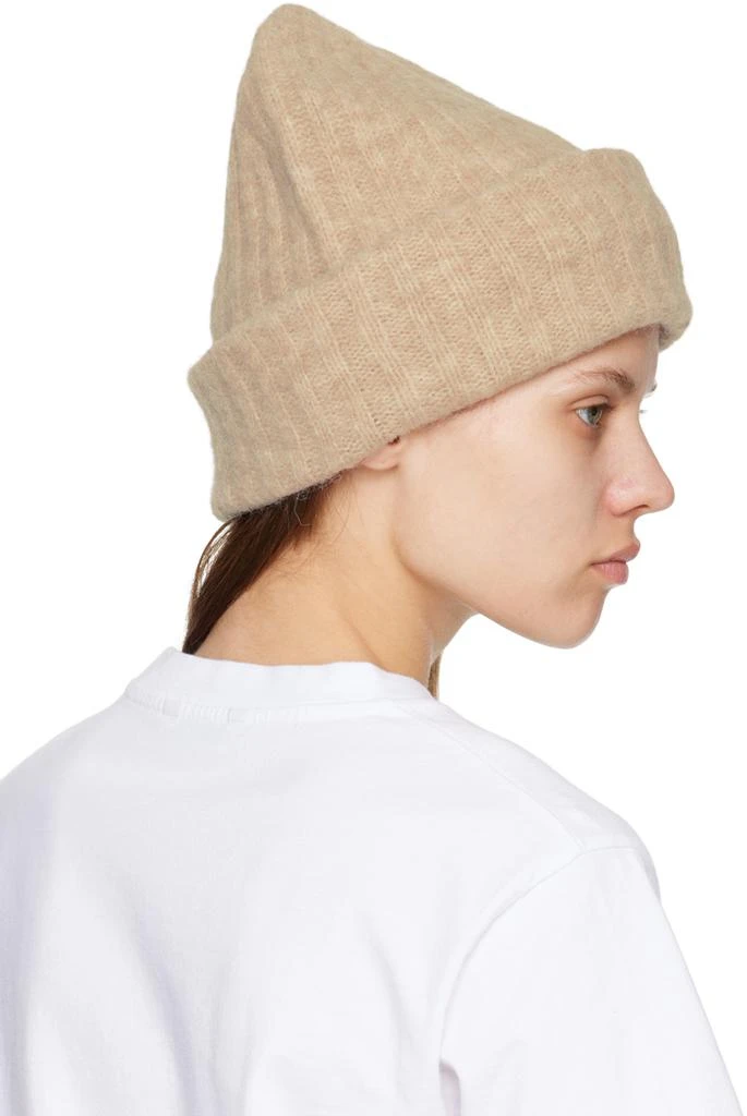 商品HOLZWEILER|Beige Erica Beanie,价格¥516,第3张图片详细描述