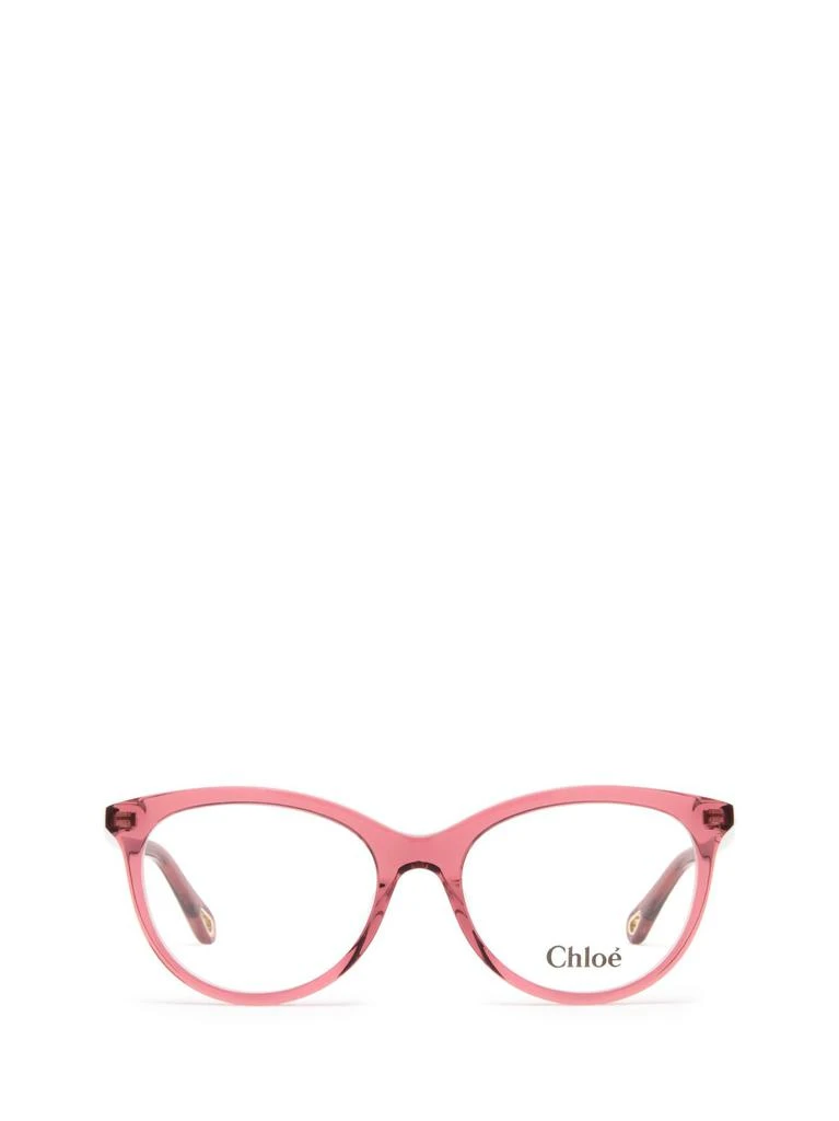 商品Chloé|Chloé Eyewear Cat-Eye Glasses,价格¥1607,第1张图片