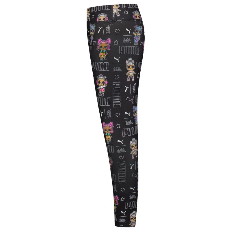 商品Puma|PUMA X LOL Leggings - Girls' Grade School,价格¥152,第3张图片详细描述