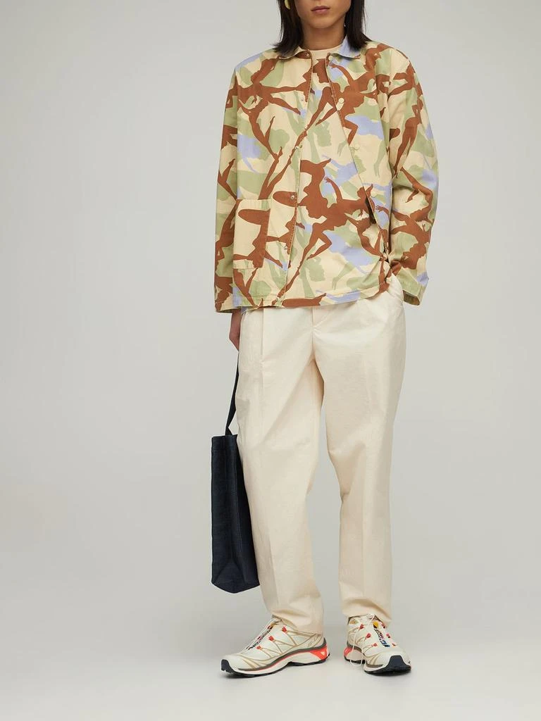 商品A NEW BRAND|Camo Pin Up Printed Cotton Combat Jacket,价格¥614,第1张图片详细描述