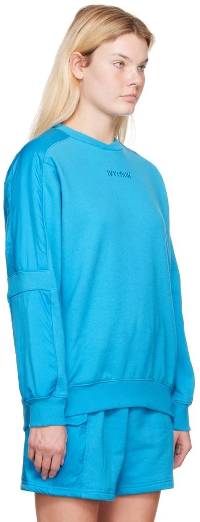 商品Adidas|Blue Cotton Sweatshirt,价格¥375,第2张图片详细描述