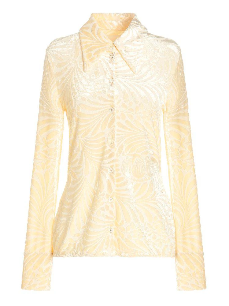 商品Jil Sander|Jil Sander Patterned Buttoned Shirt,价格¥2938,第1张图片