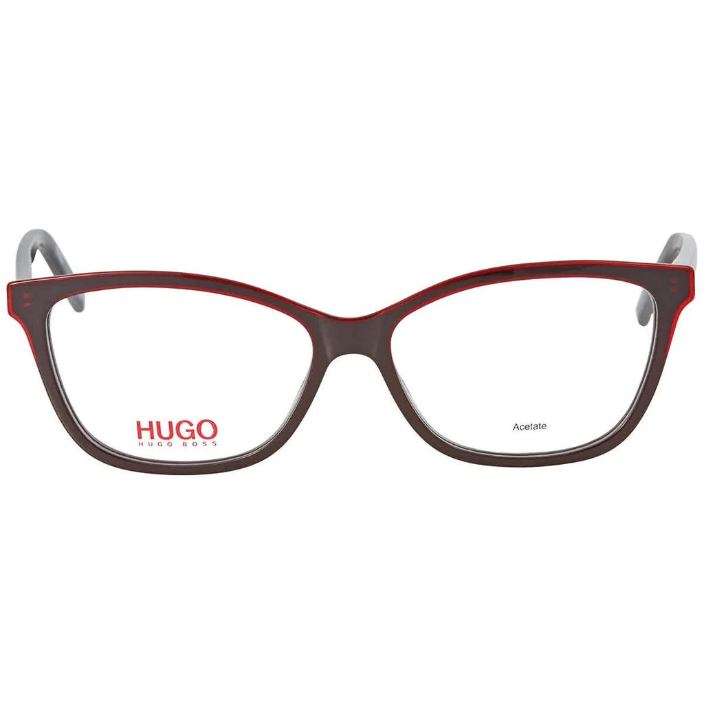 商品Hugo Boss|Demo Rectangular Ladies Eyeglasses HG 1053 0OIT 55,价格¥293,第1张图片
