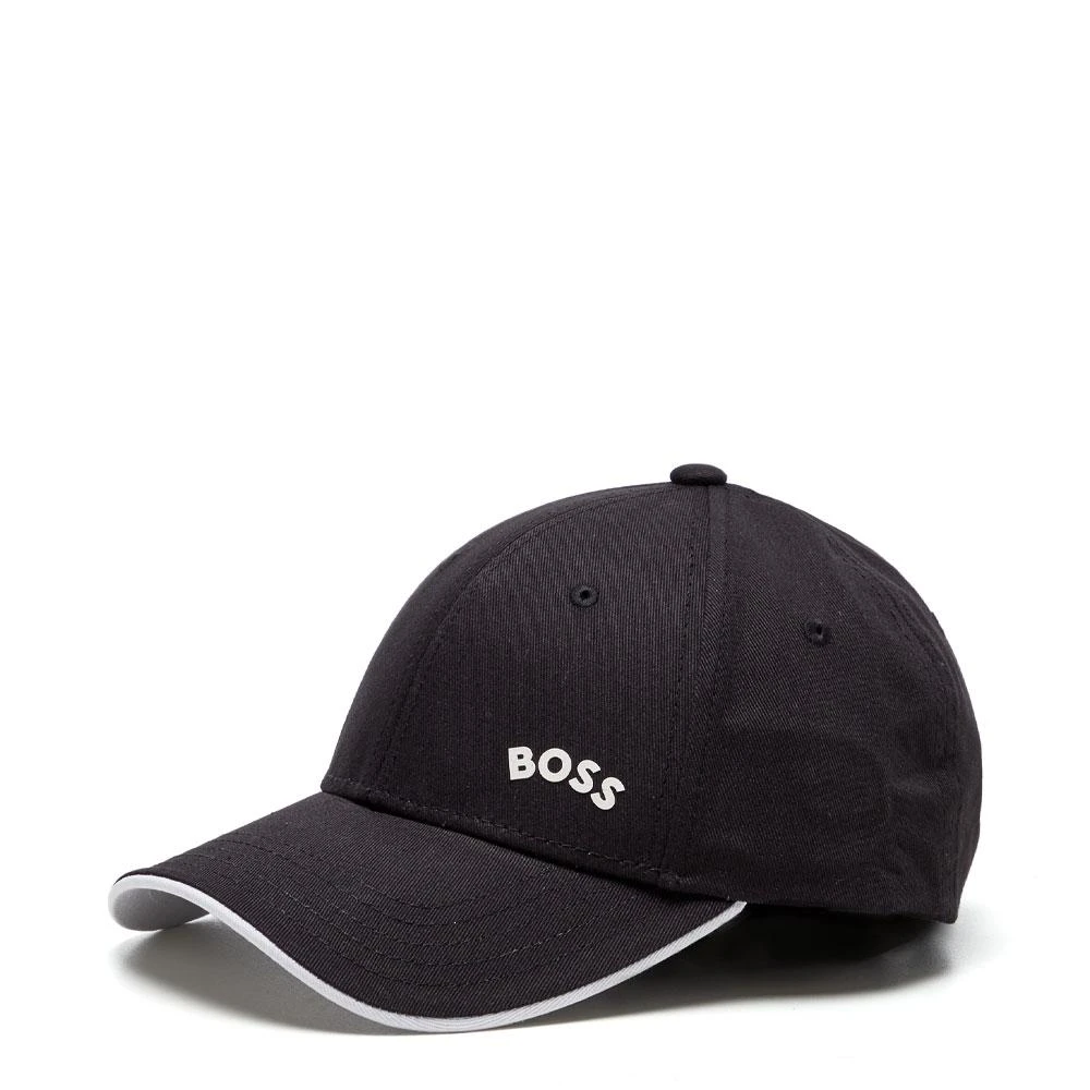 商品Hugo Boss|BOSS Cap Bold Curved - Black,价格¥286,第1张图片