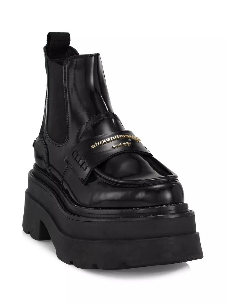 商品Alexander Wang|Carter Leather Platform Ankle Boots,价格¥6028,第2张图片详细描述